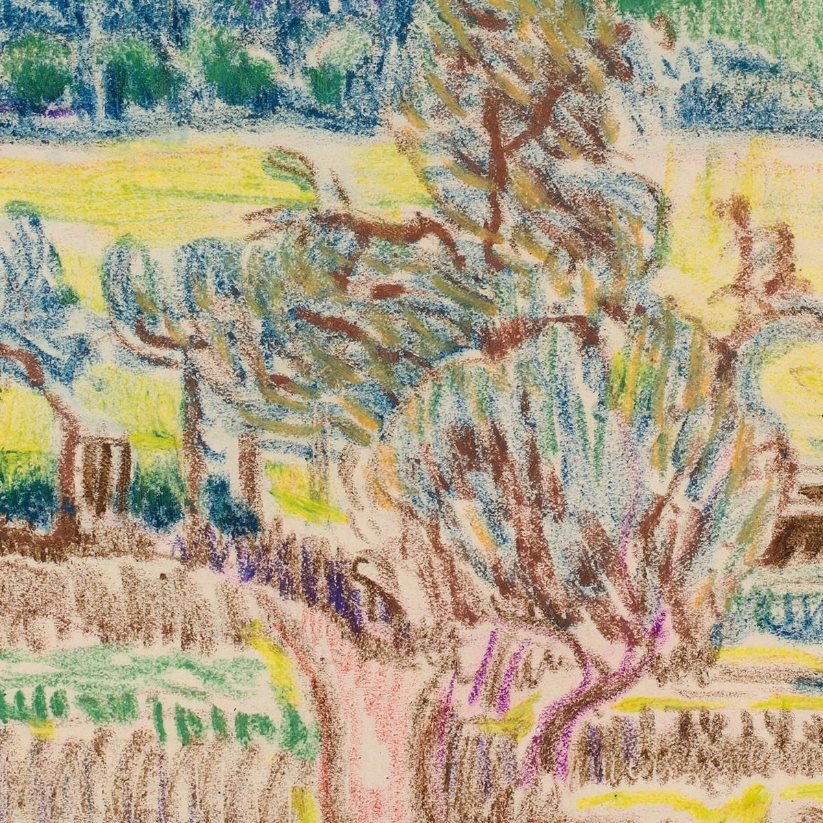 Garden Magnus Enckell mek57 canvas print