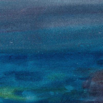 Beach Landscape Sketch Magnus Enckell mek58 canvas print