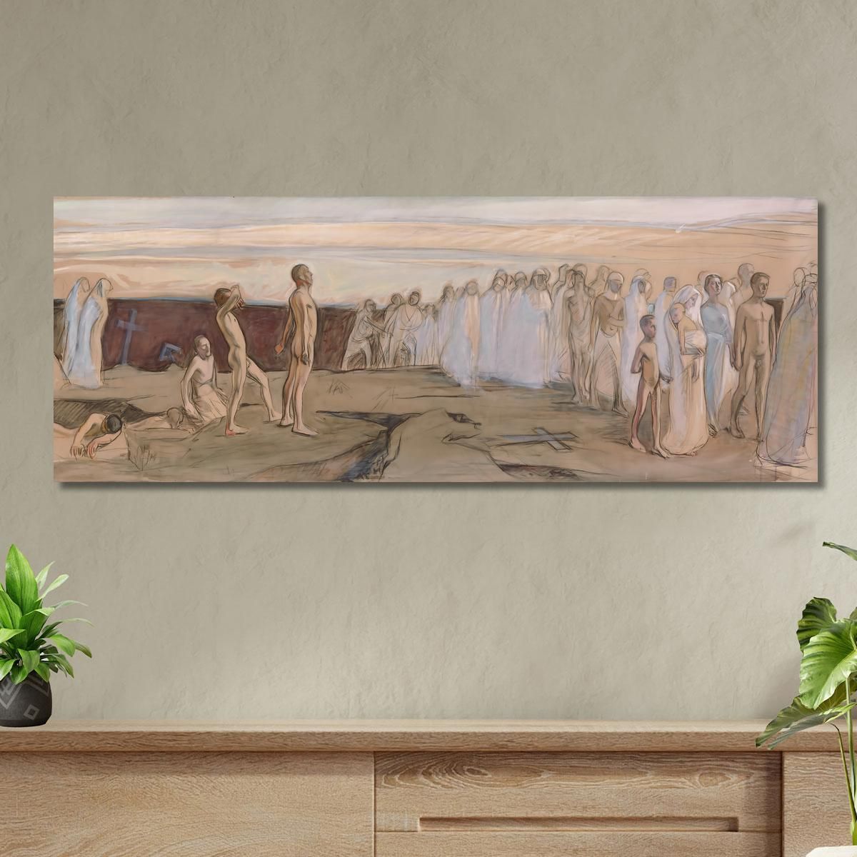 Resurrection Magnus Enckell mek63 canvas print 