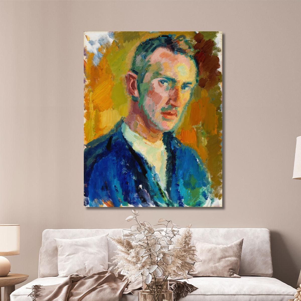 Self-Portrait Magnus Enckell mek69 canvas print 