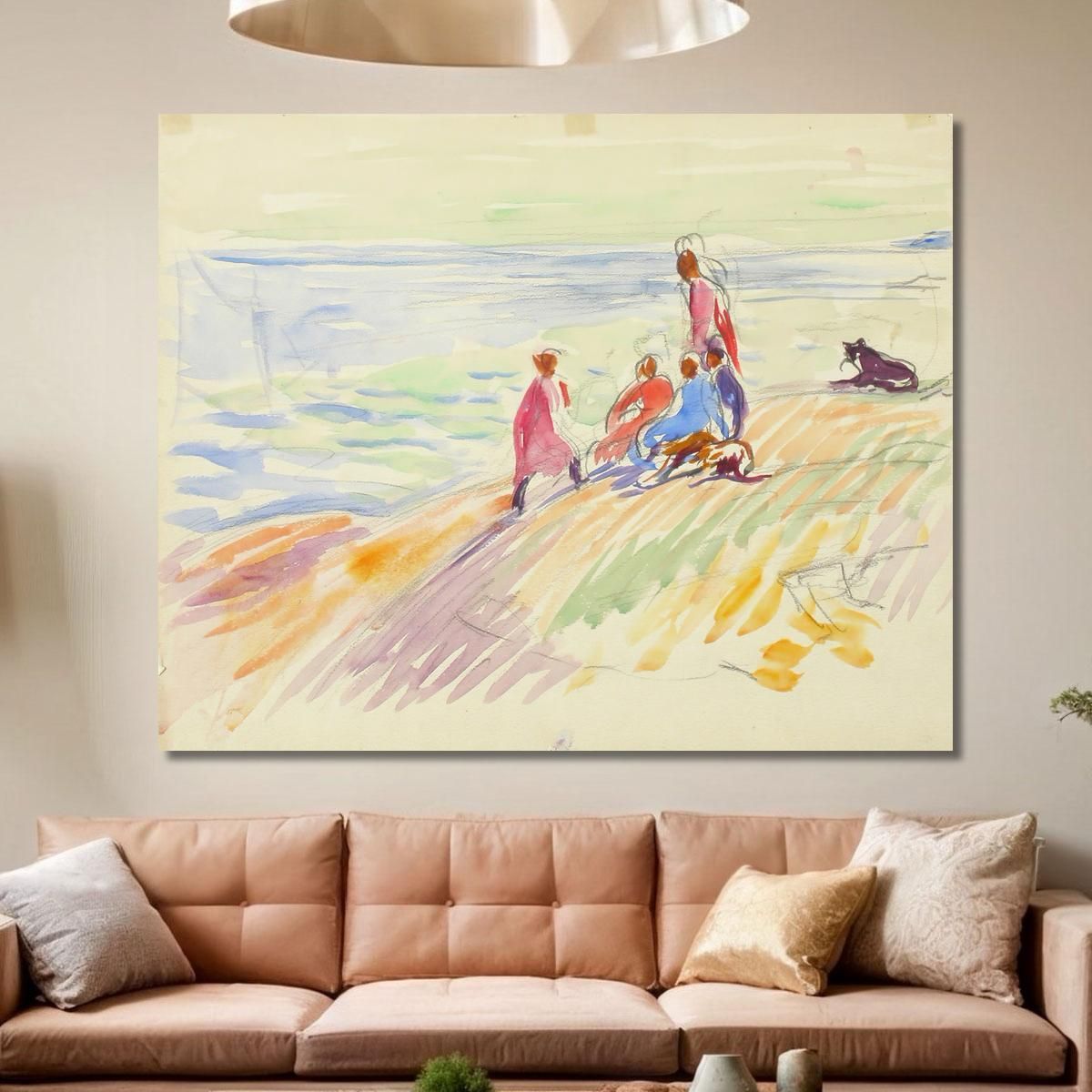 Shore Landscape Magnus Enckell mek71 canvas print 