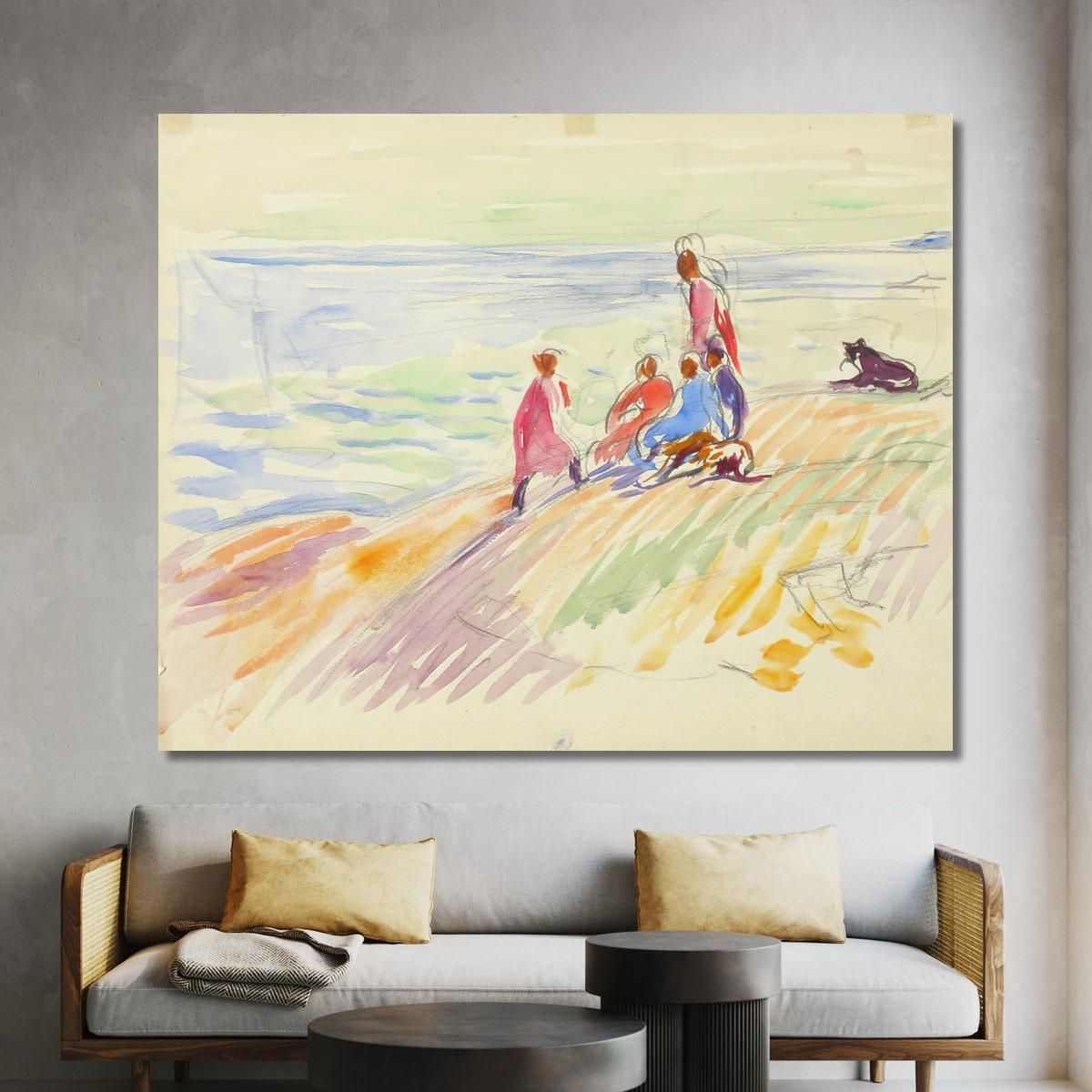 Shore Landscape Magnus Enckell mek71 canvas print 