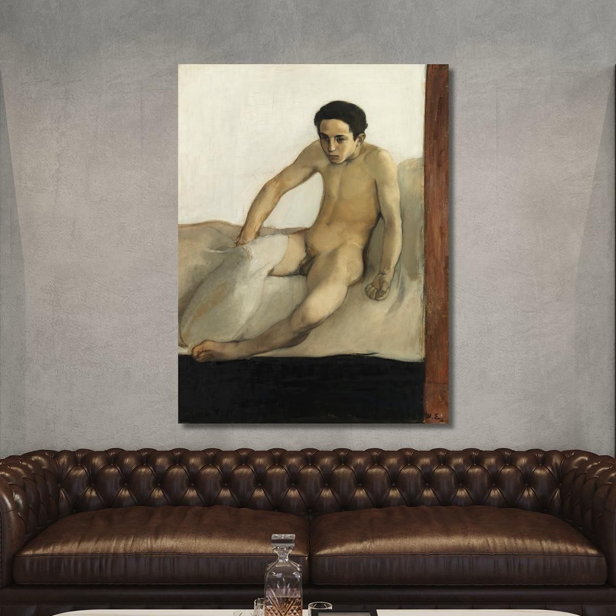 The Awakening Magnus Enckell mek73 canvas print 