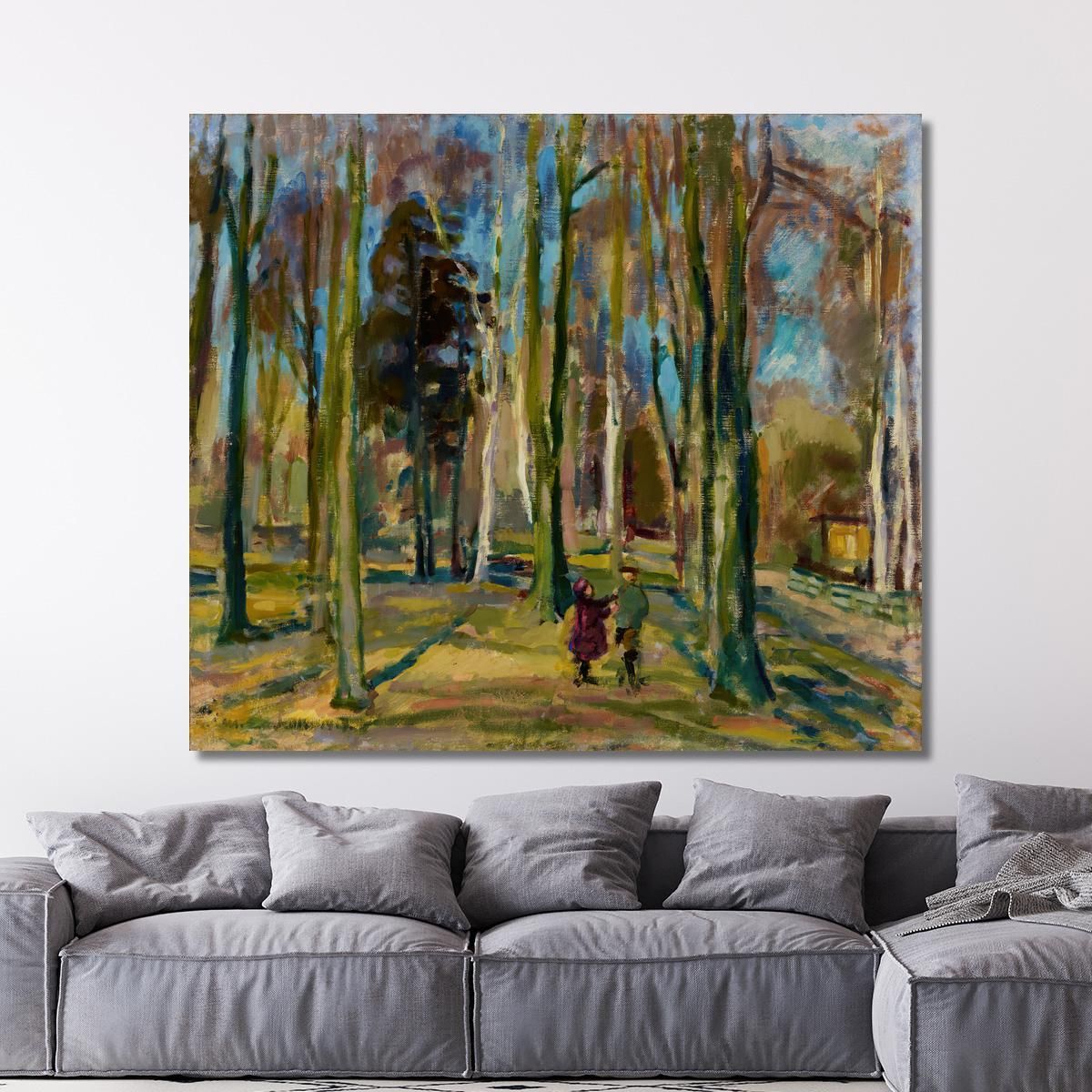 View From Kaivopuisto Magnus Enckell mek80 canvas print 
