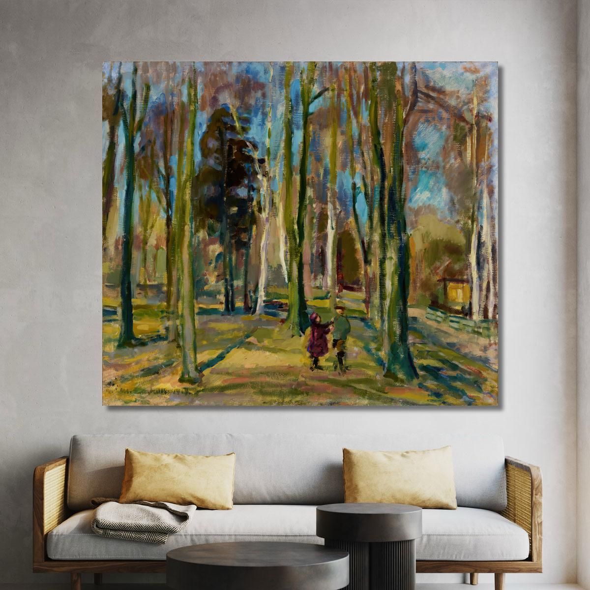 View From Kaivopuisto Magnus Enckell mek80 canvas print 