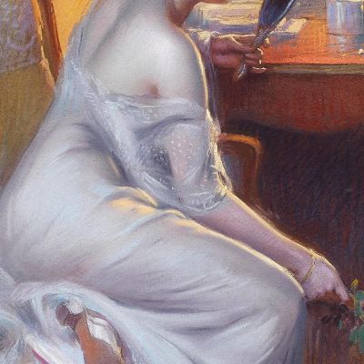 A Fair Reflection Delphin Enjolras dej2 canvas print