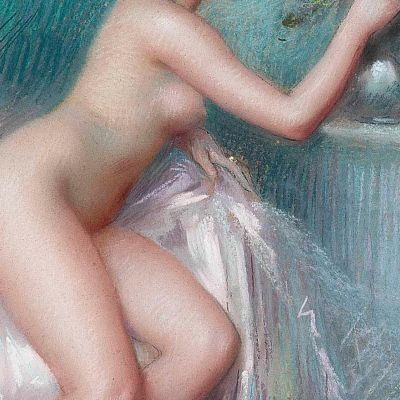 Arranging Summer Blooms Delphin Enjolras dej4 canvas print