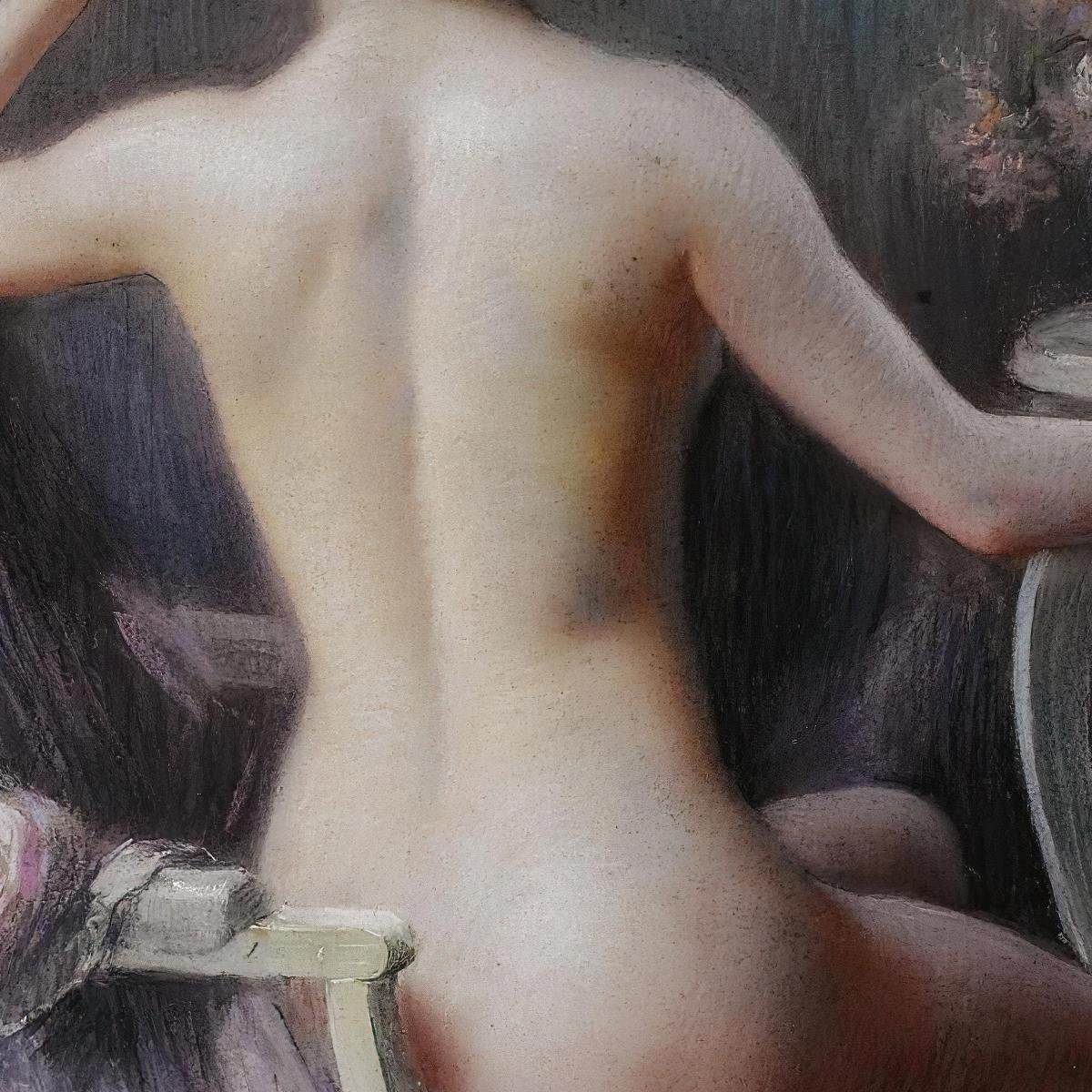 French Feminine Delphin Enjolras dej11 canvas print
