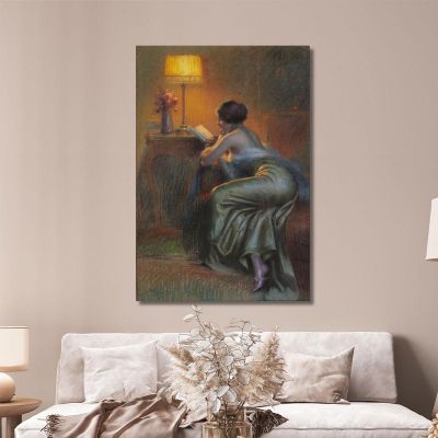 The Novel Delphin Enjolras dej21 canvas print 