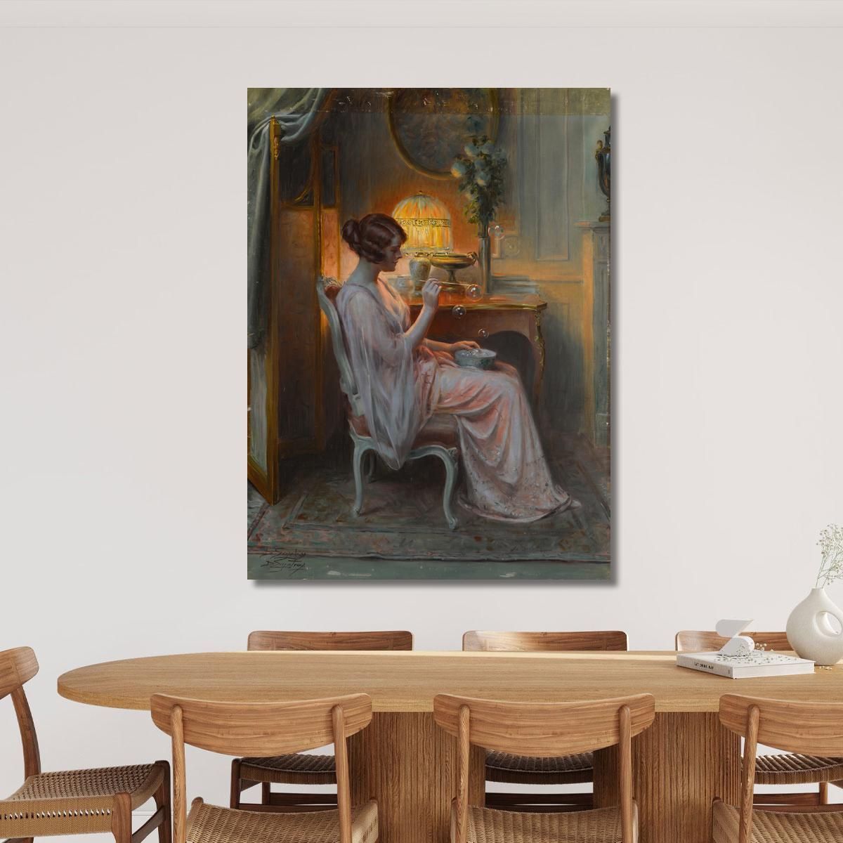 Soap Bubbles Delphin Enjolras dej23 canvas print 