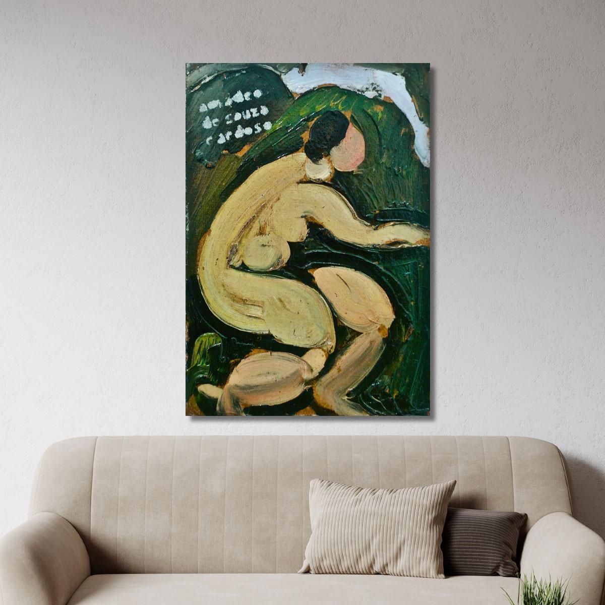 At Fresh Air Nude Amadeo de Souza-Cardoso asc2 canvas print 