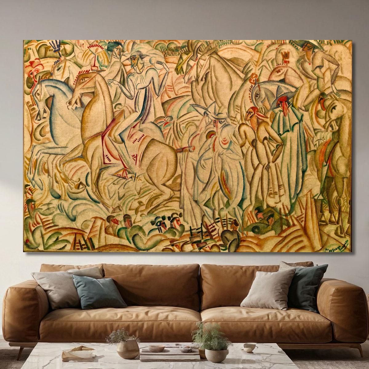 Before The Bullfight Amadeo de Souza-Cardoso asc3 canvas print 