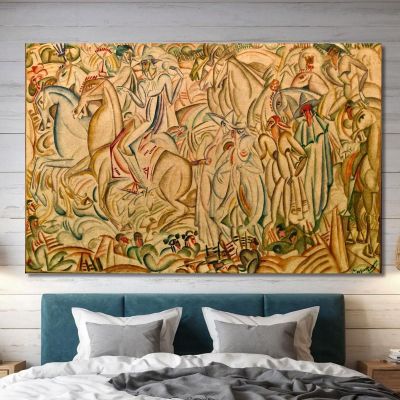 Before The Bullfight Amadeo de Souza-Cardoso asc3 canvas print 