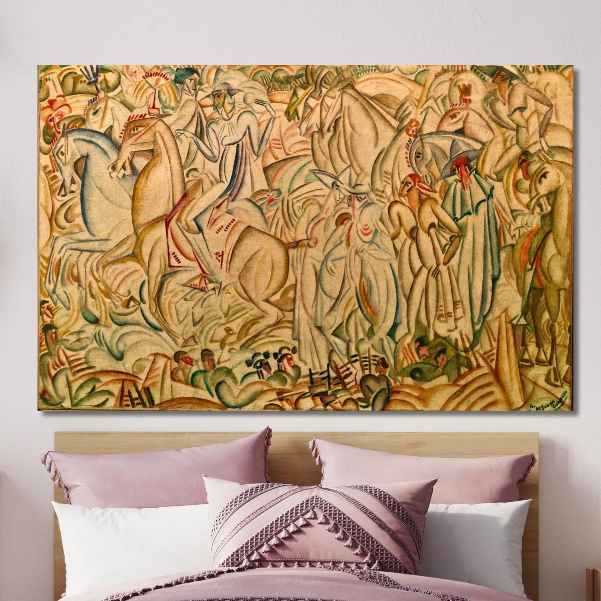 Before The Bullfight Amadeo de Souza-Cardoso asc3 canvas print 