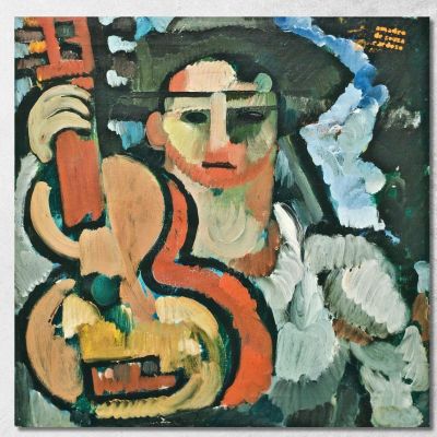 Cavaquinho Amadeo de Souza-Cardoso asc4 canvas print 