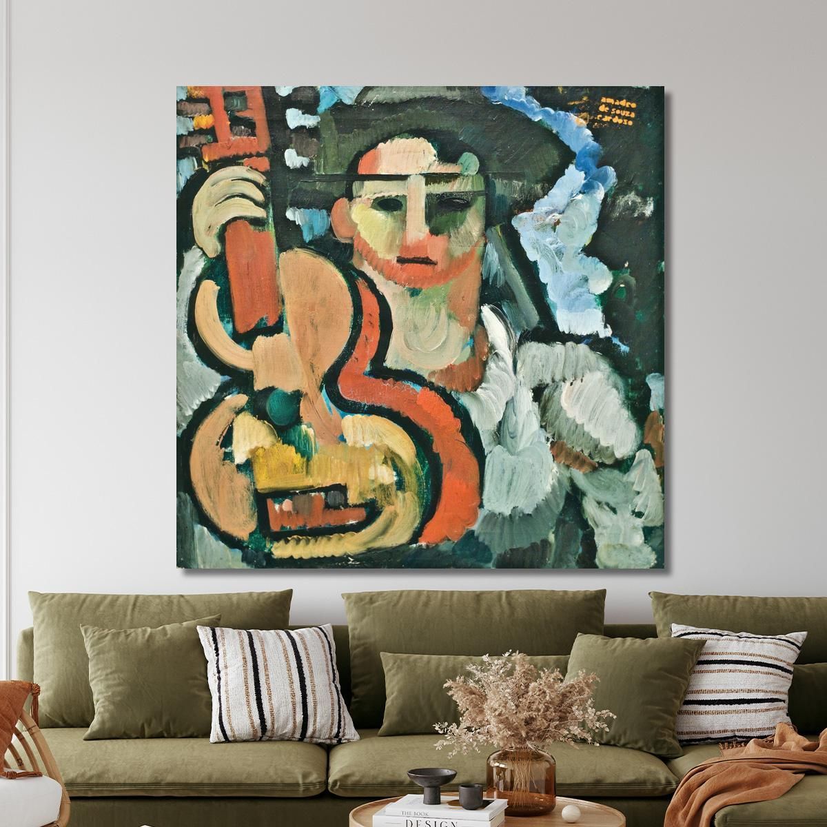 Cavaquinho Amadeo de Souza-Cardoso asc4 canvas print 