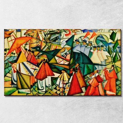 Corpus Christi Procession Amadeo de Souza-Cardoso asc5 canvas print 