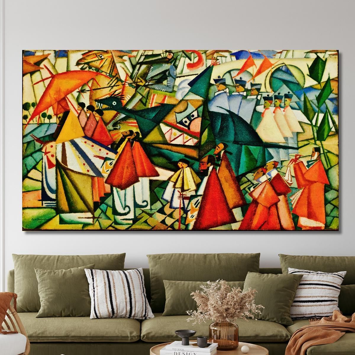 Corpus Christi Procession Amadeo de Souza-Cardoso asc5 canvas print 