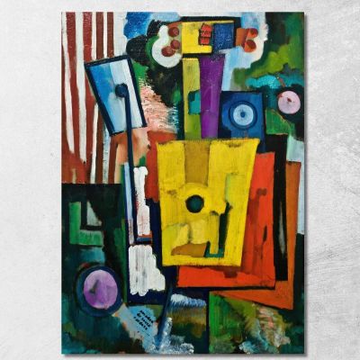 Instrument'S Life Amadeo de Souza-Cardoso asc7 canvas print 