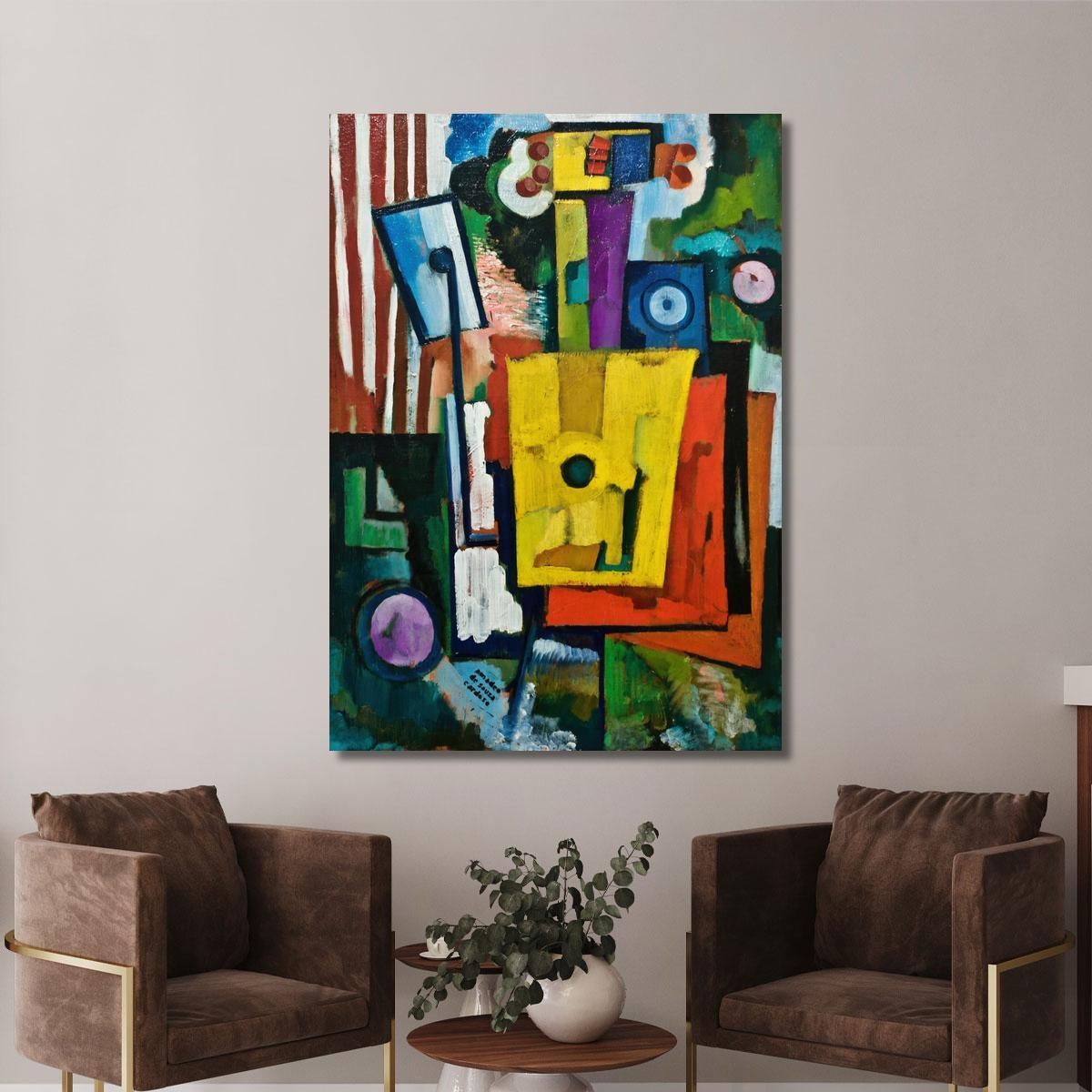 Instrument'S Life Amadeo de Souza-Cardoso asc7 canvas print 