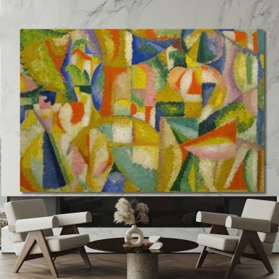 The Riders Amadeo de Souza-Cardoso asc8 canvas print 