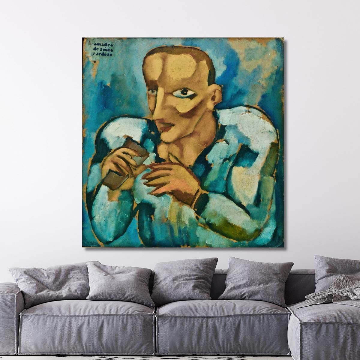 Or Rat Amadeo de Souza-Cardoso asc13 canvas print 