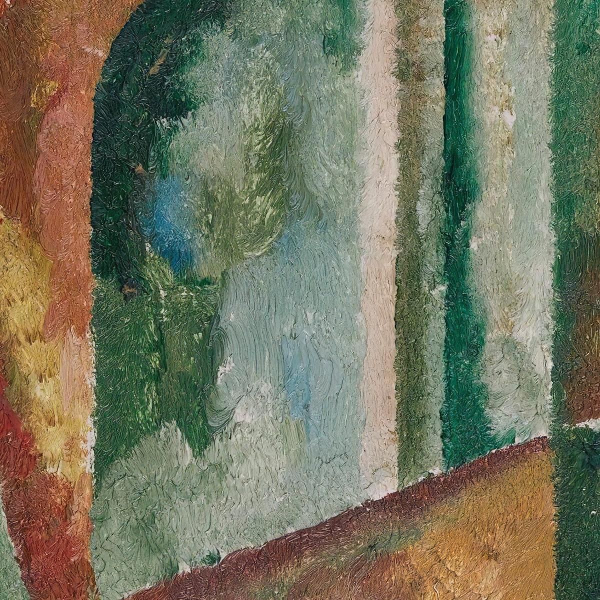 Cubist Landscape Amadeo de Souza-Cardoso asc14 canvas print