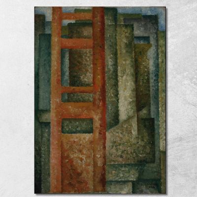 Through The Windows Unfolding Intersection Amadeo de Souza-Cardoso asc15 canvas print 