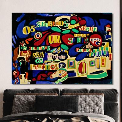Serrana Poem In Color Amadeo de Souza-Cardoso asc18 canvas print 