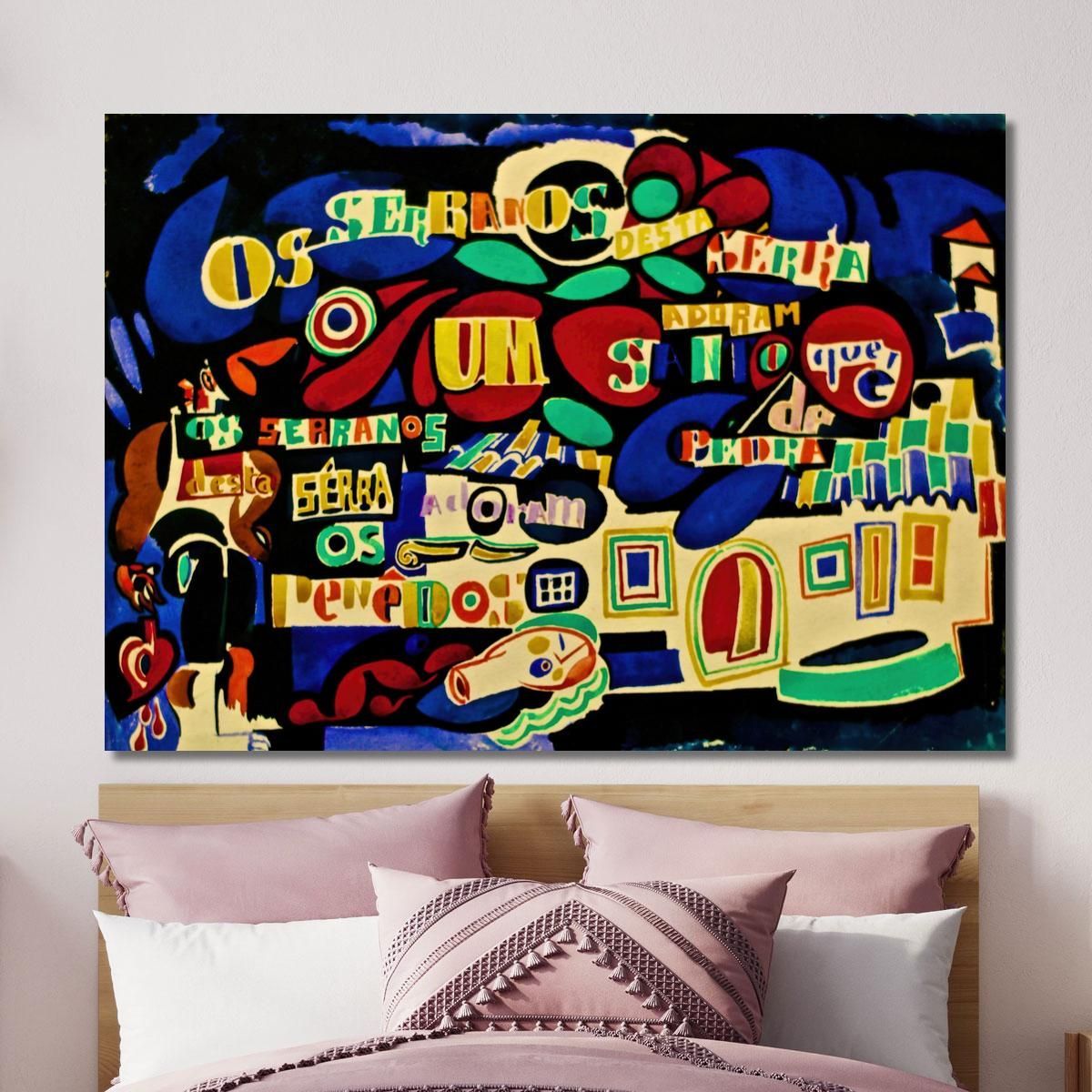 Serrana Poem In Color Amadeo de Souza-Cardoso asc18 canvas print 