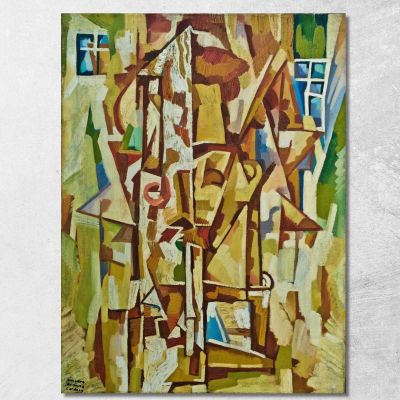 Smoker With A Cigarette-Holder Amadeo de Souza-Cardoso asc20 canvas print 