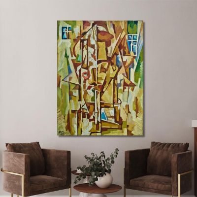 Smoker With A Cigarette-Holder Amadeo de Souza-Cardoso asc20 canvas print 