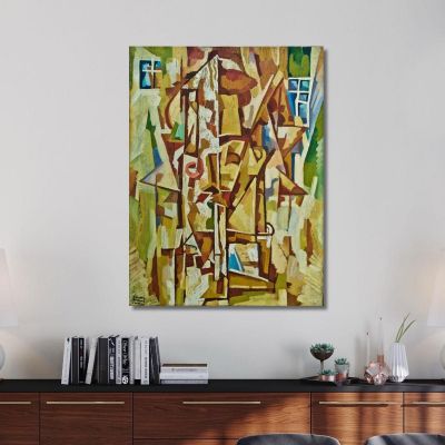 Smoker With A Cigarette-Holder Amadeo de Souza-Cardoso asc20 canvas print 