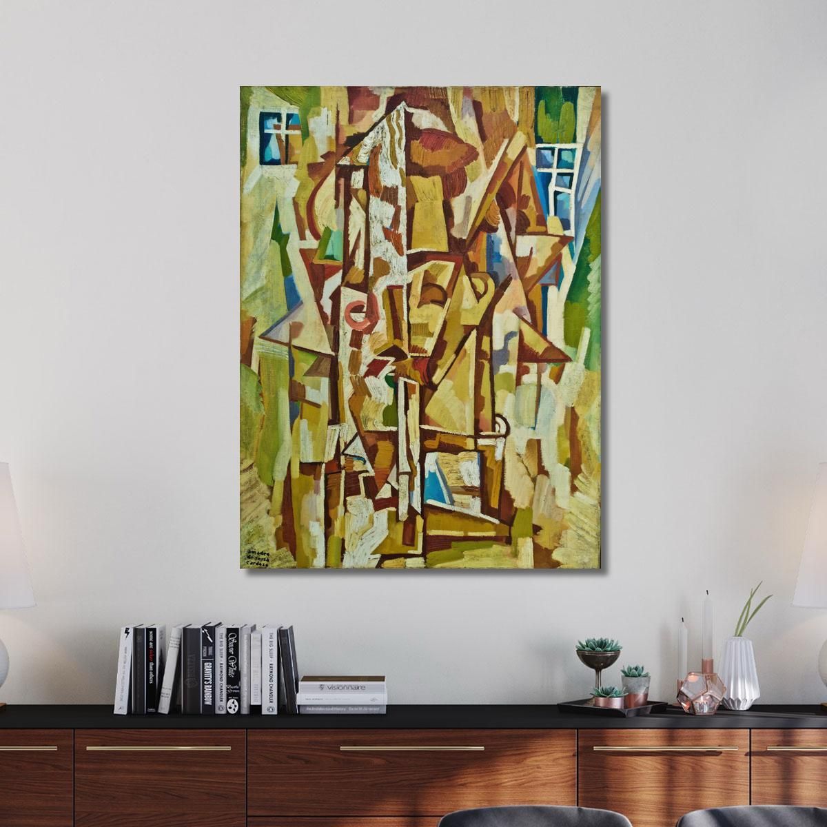 Smoker With A Cigarette-Holder Amadeo de Souza-Cardoso asc20 canvas print 
