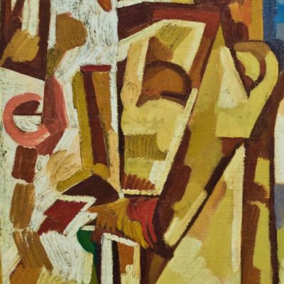 Smoker With A Cigarette-Holder Amadeo de Souza-Cardoso asc20 canvas print