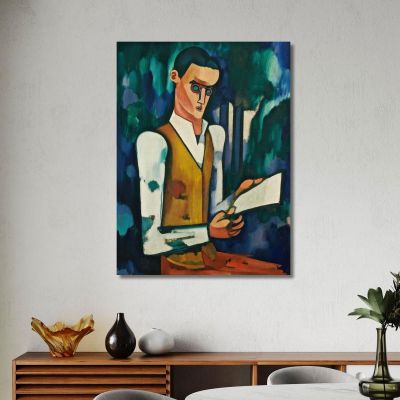 Steel Mask Amadeo de Souza-Cardoso asc21 canvas print 