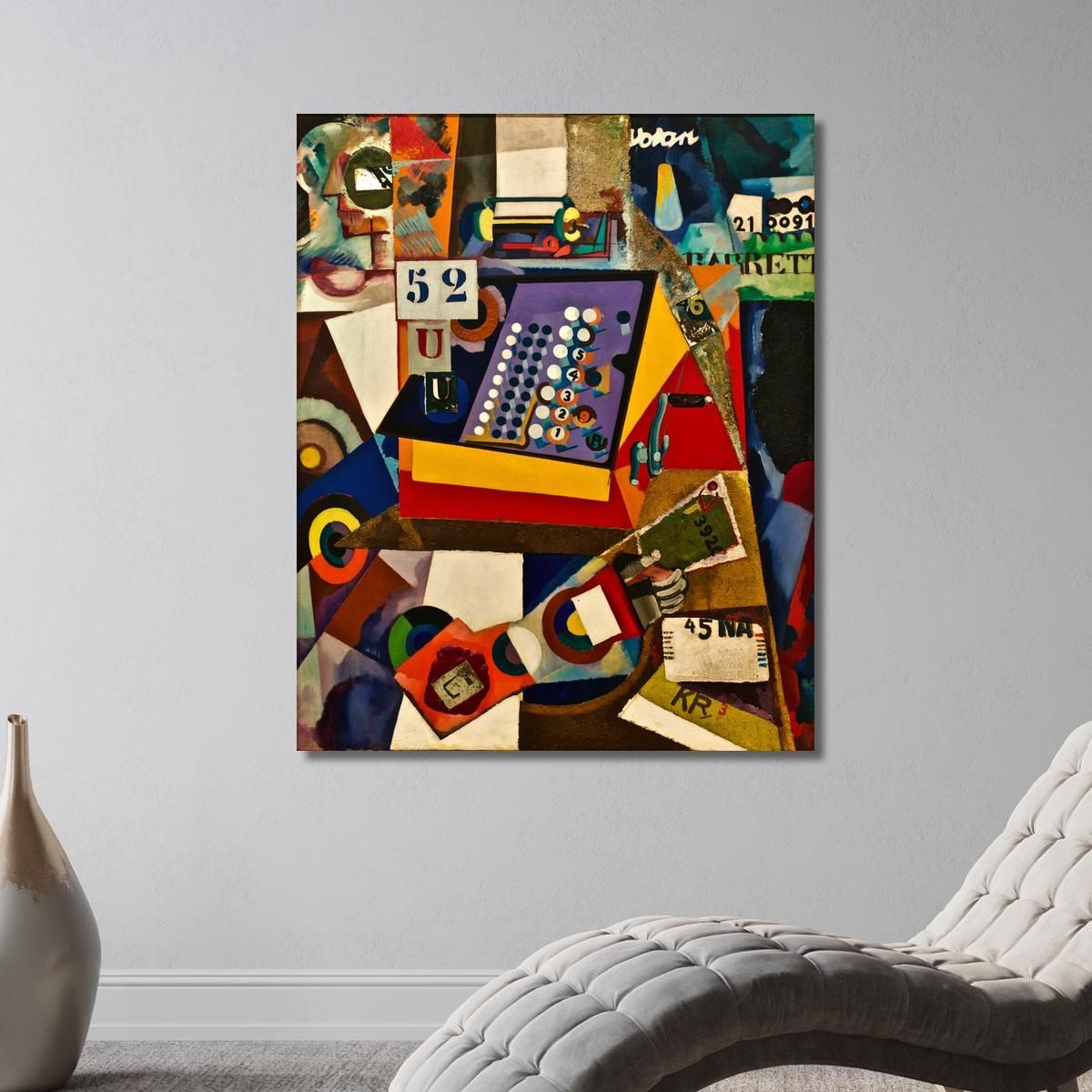 Untitled Cash Register Amadeo de Souza-Cardoso asc29 canvas print 