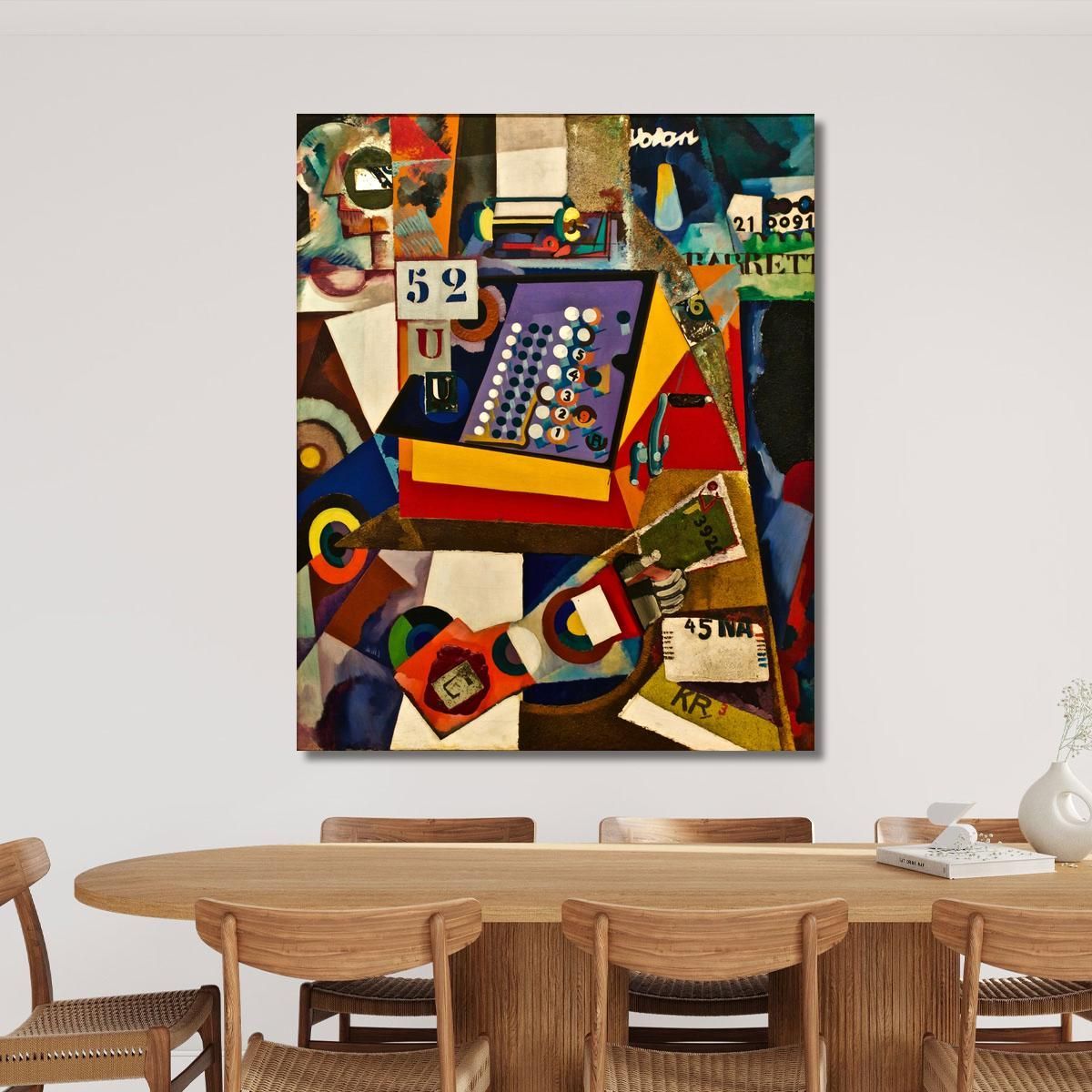 Untitled Cash Register Amadeo de Souza-Cardoso asc29 canvas print 