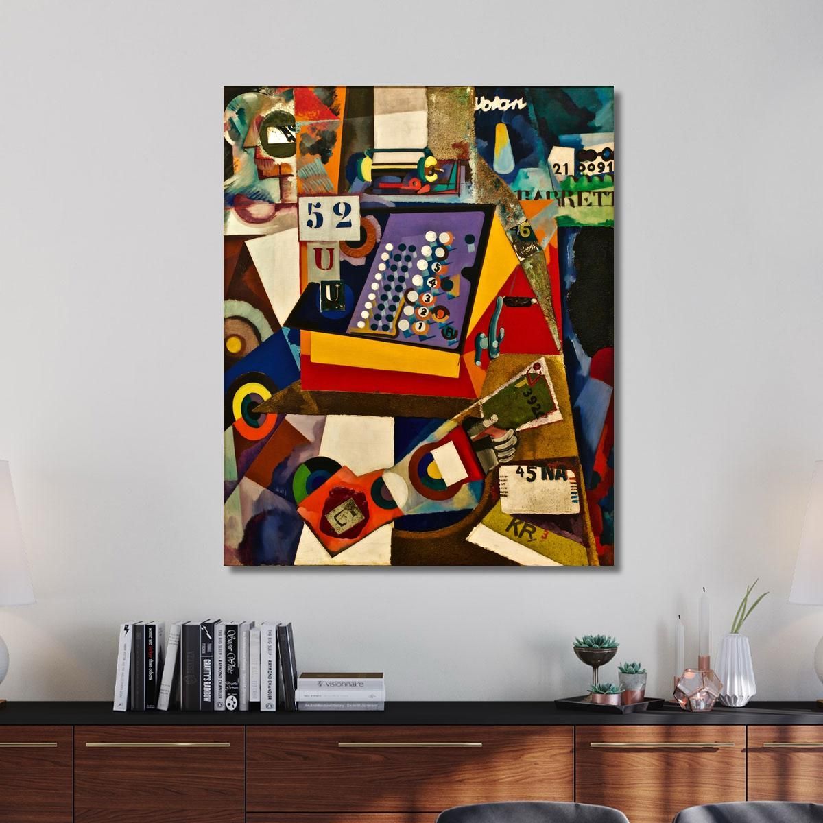 Untitled Cash Register Amadeo de Souza-Cardoso asc29 canvas print 