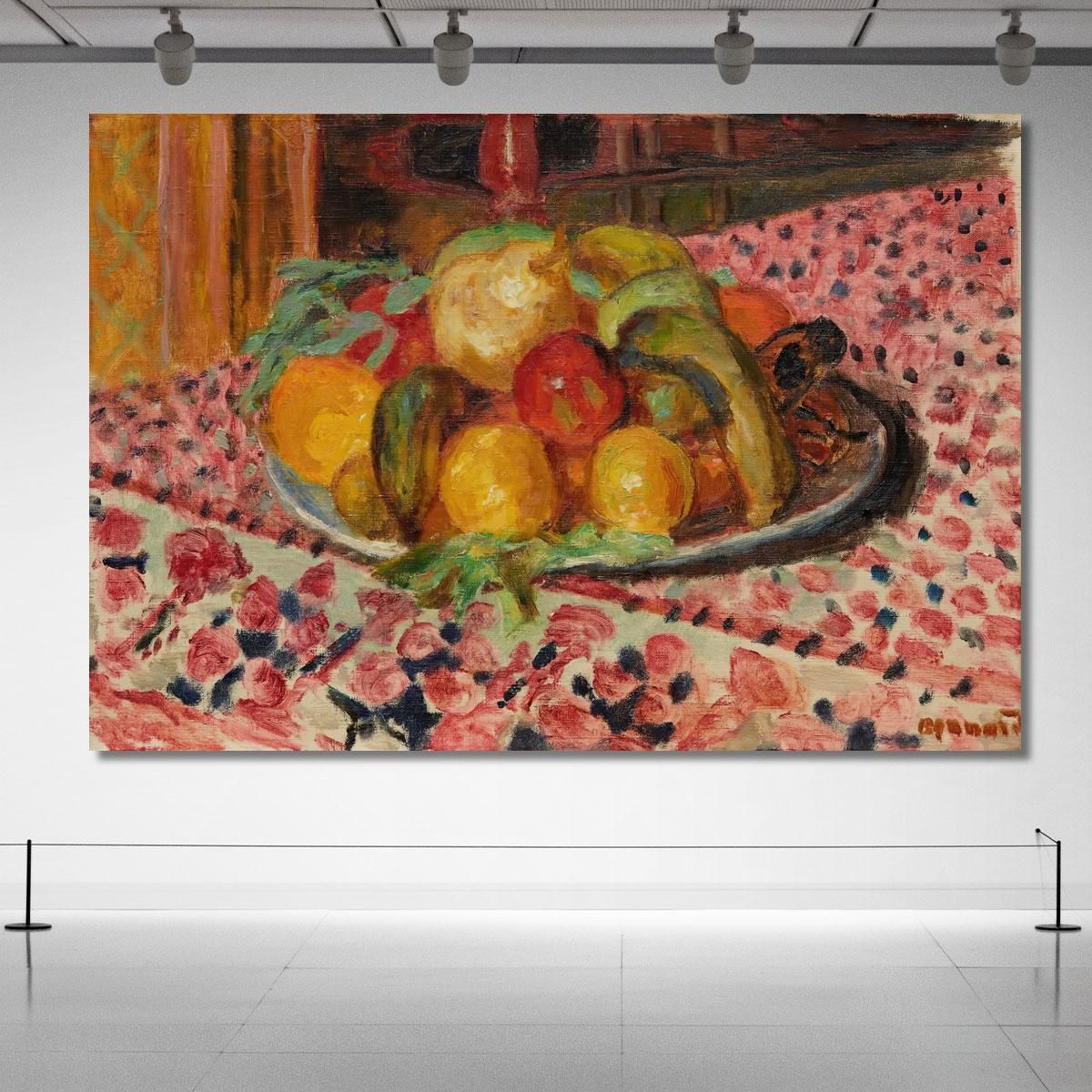 Fruit Plate Pierre Bonnard pbn2 canvas print 