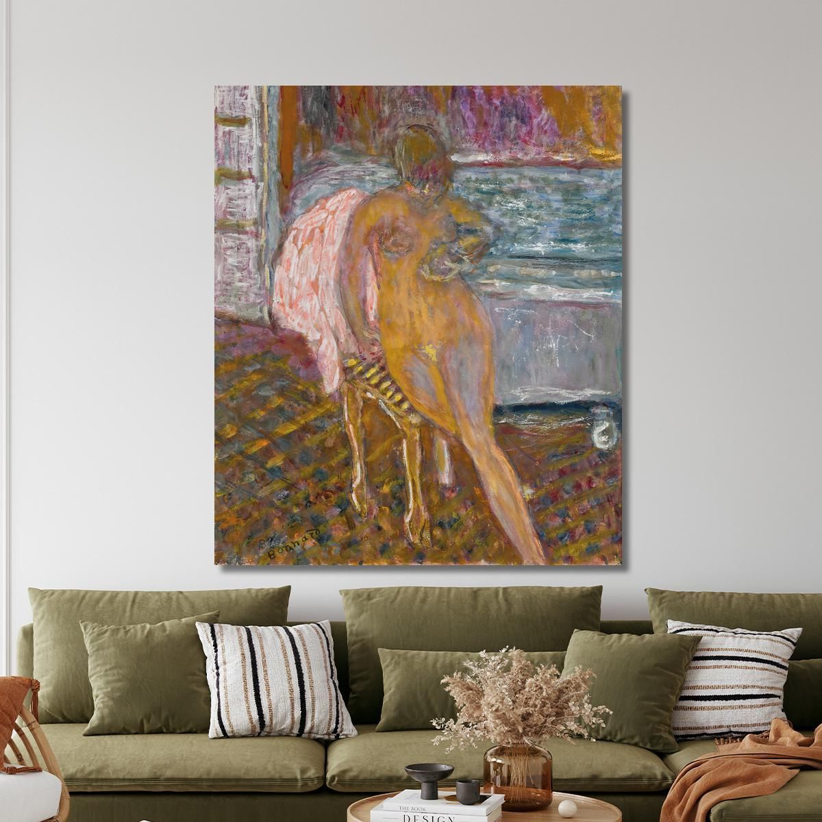 Woman At Her Toilet Pierre Bonnard pbn13 canvas print 