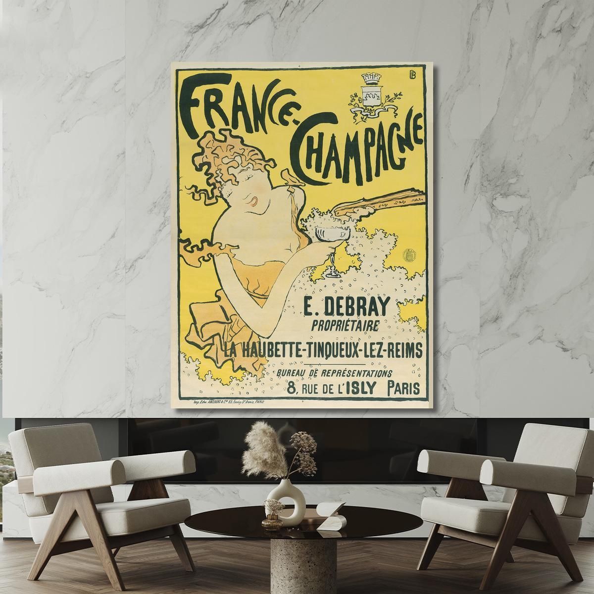 France-Champagne Pierre Bonnard pbn17 canvas print 