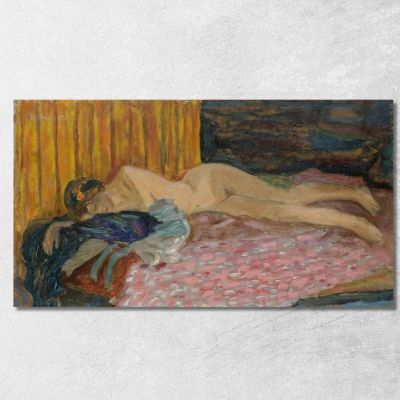 The Pink Sofa Pierre Bonnard pbn28 canvas print 