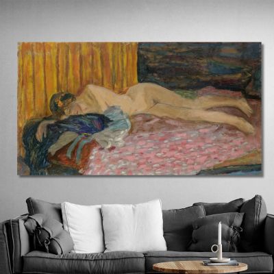 The Pink Sofa Pierre Bonnard pbn28 canvas print 
