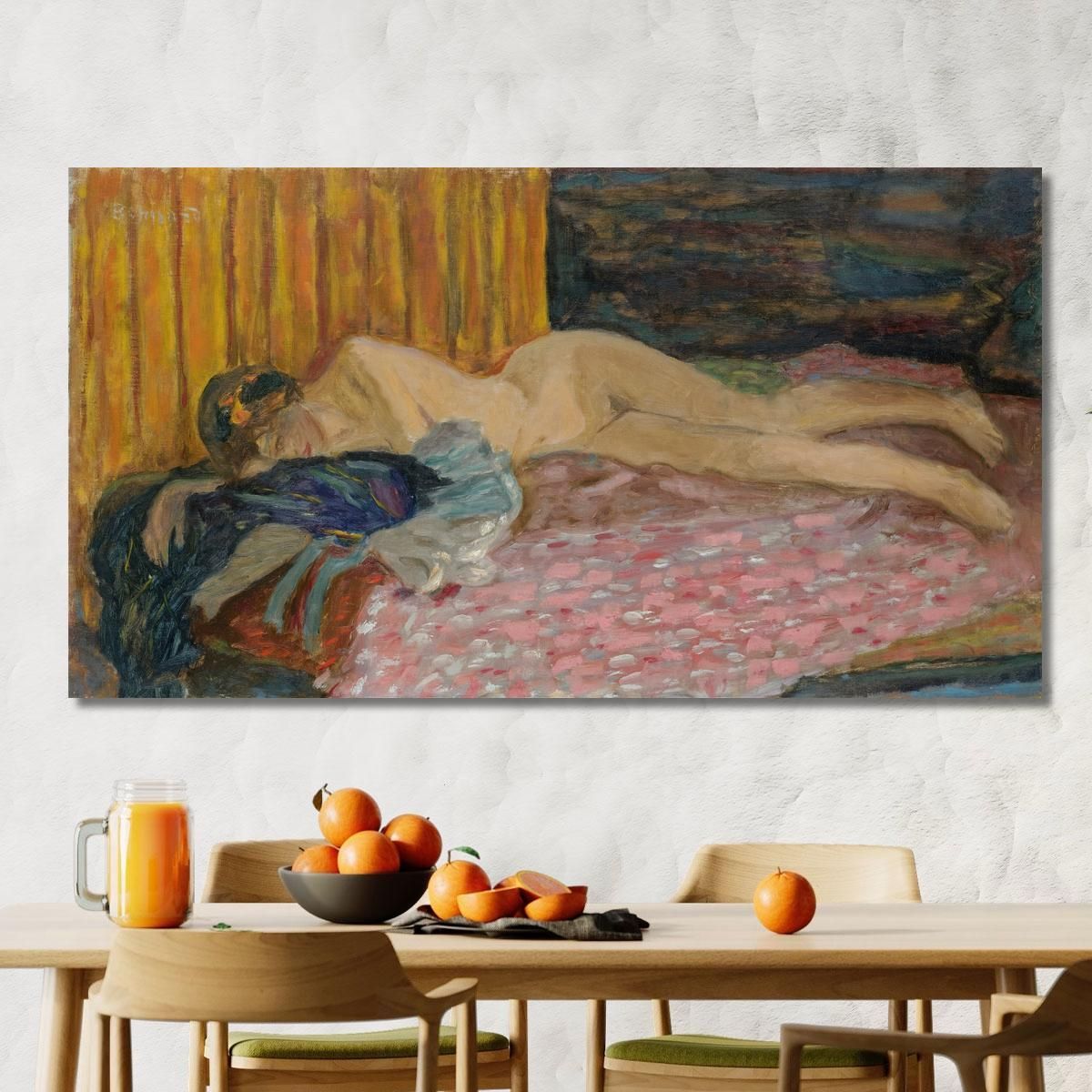 The Pink Sofa Pierre Bonnard pbn28 canvas print 