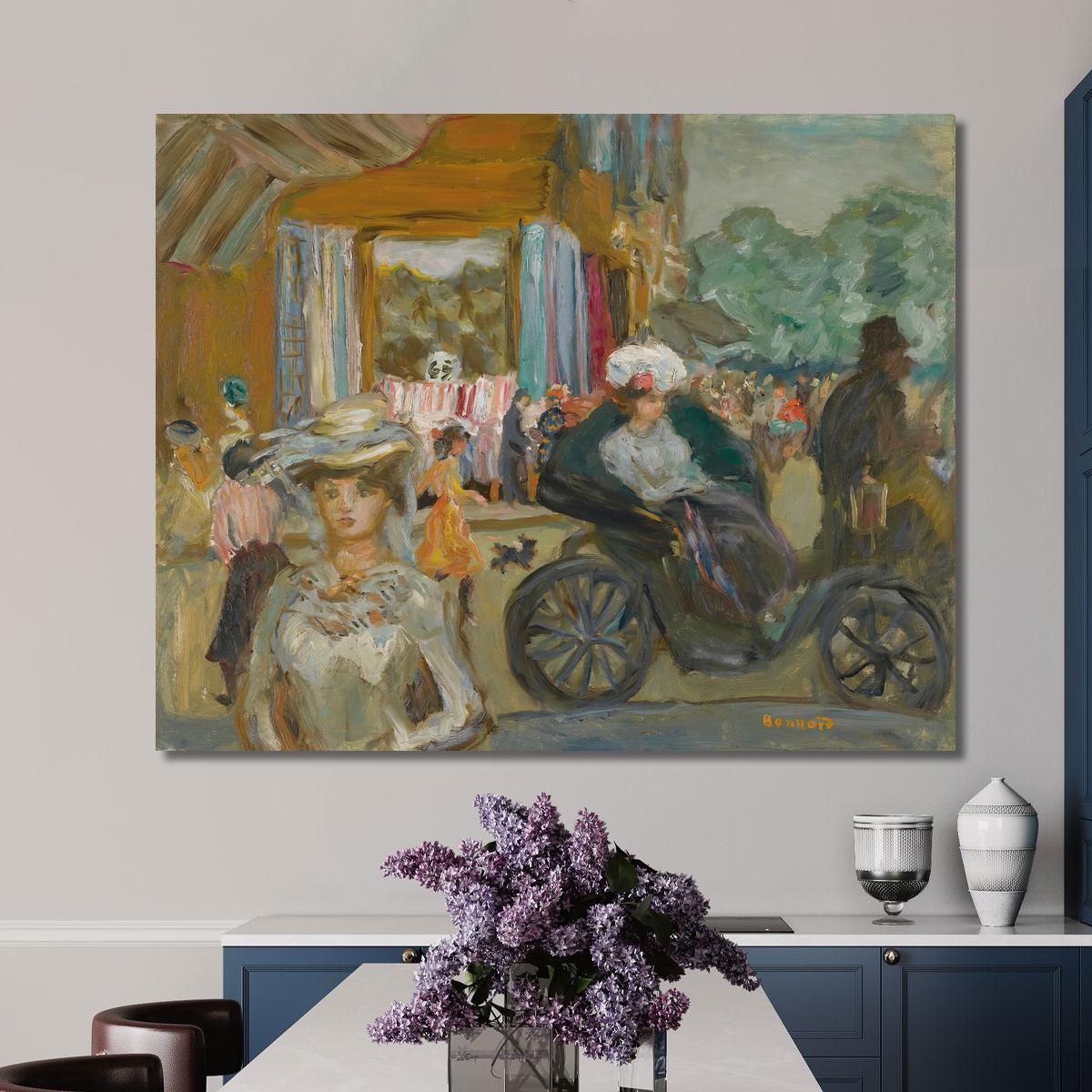 The Fiacre Pierre Bonnard pbn33 canvas print 