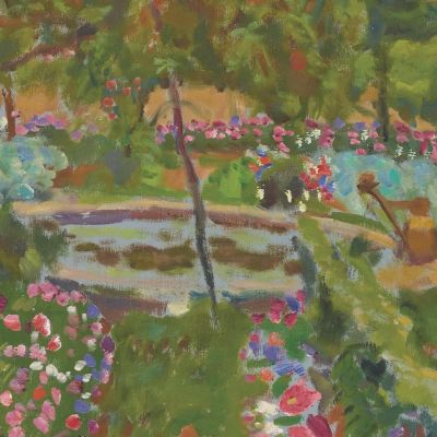 The Flowers Of The Grand-Lemps Vegetable Garden Pierre Bonnard pbn39 canvas print