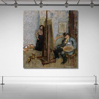 The Painter'S Studio Pierre Bonnard pbn72 canvas print 