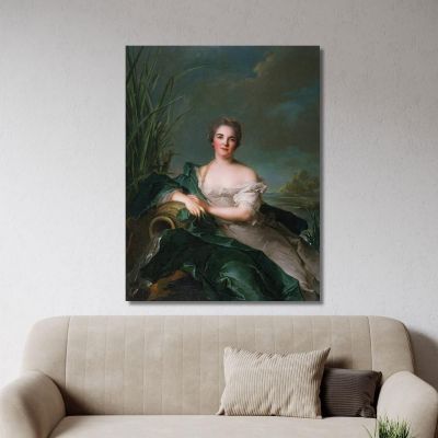 Madame De Flesselles Jean-Marc Nattier jmn6 canvas print 