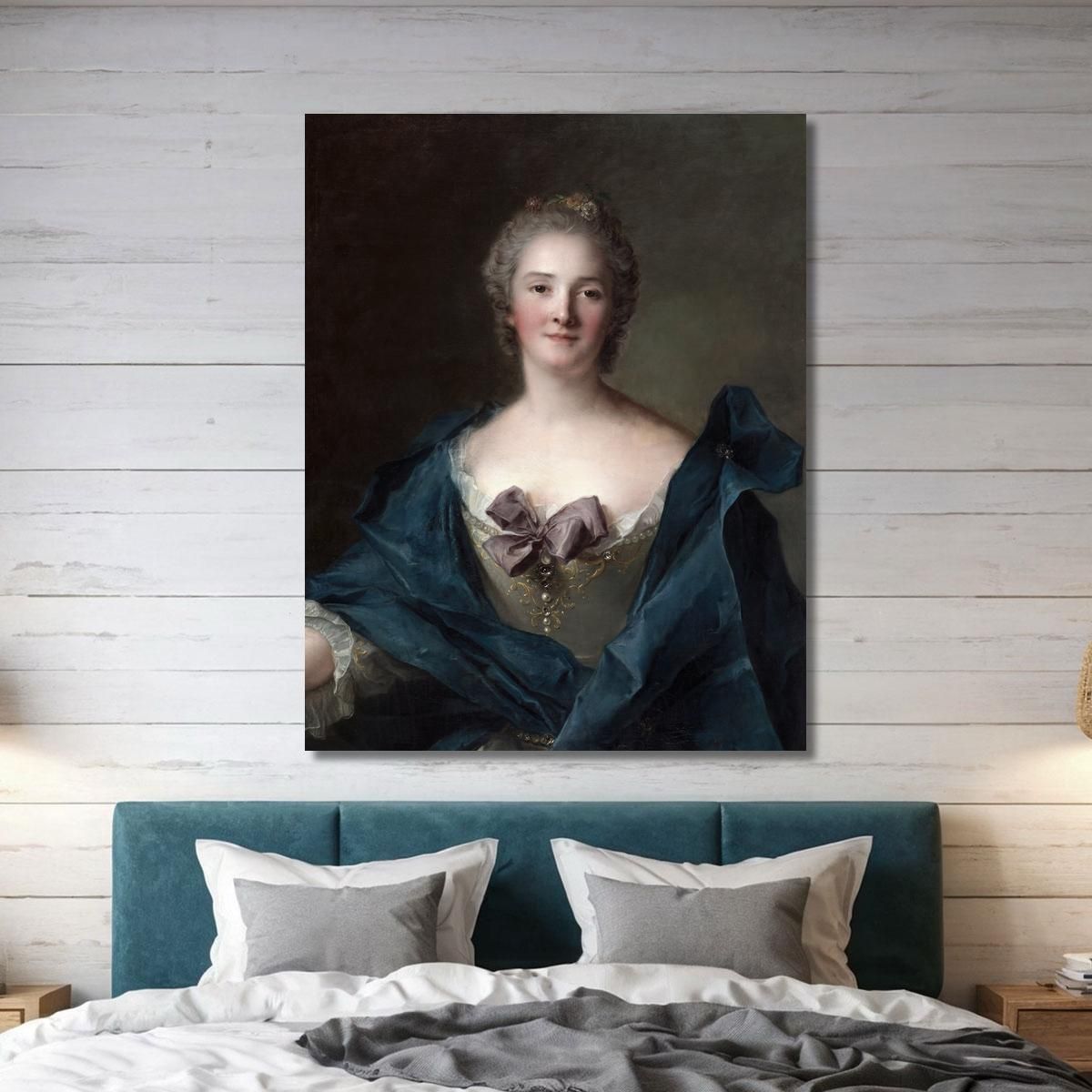 Portrait Of A Woman 2 Jean-Marc Nattier jmn19 canvas print 